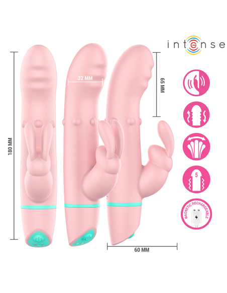 INTENSE ALVIN ESTIMULADOR RABBIT VIBRADOR ROLLING OSCILANTE