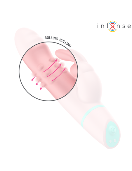 INTENSE ALVIN ESTIMULADOR RABBIT VIBRADOR ROLLING OSCILANTE