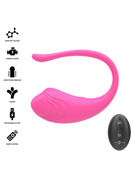 INTENSE OLIVIA HUEVO VIBRADOR ROSA CONTROL REMOTO