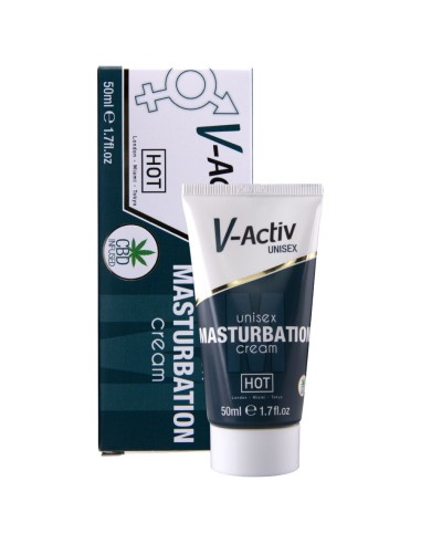 HOT CREMA DE MASTURBACIAN CON CBD UNISEX 100 ML