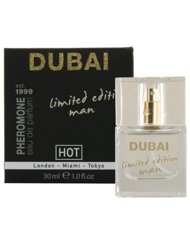 HOT PHEROMONE PERFUME DUBAI EDICIAN LIMITADA HOMBRE 30 ML