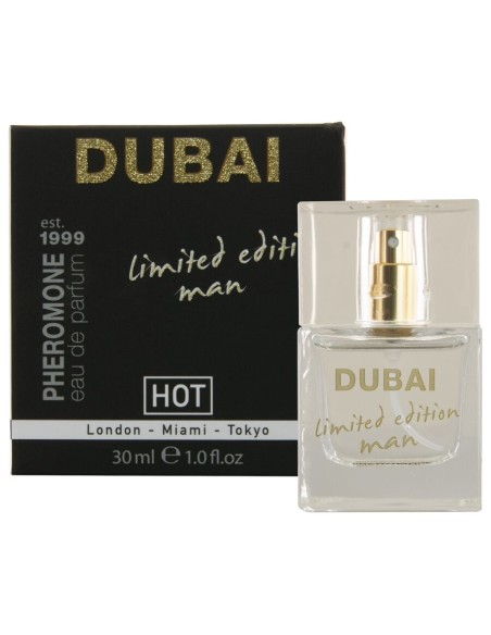 HOT PHEROMONE PERFUME DUBAI EDICIAN LIMITADA HOMBRE 30 ML