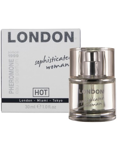 HOT PERFUME CON FEROMONAS LONDON SOPHISTICATED MUJER 30 ML