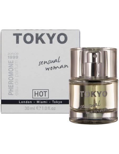 HOT PERFUME CON FEROMONAS TOKYO SENSUAL MUJER 30 ML