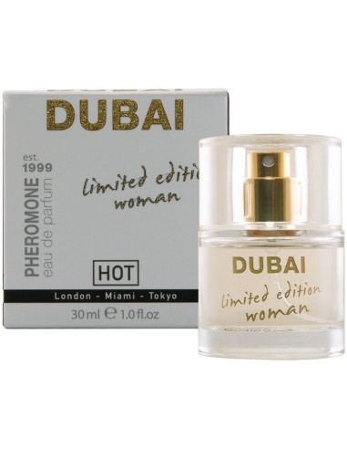 HOT PERFUME CON FEROMONAS DUBAI EDICIAN LIMITADA MUJER 30 ML