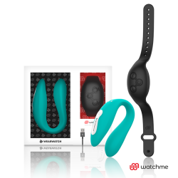 WEARWATCH VIBRADOR DUAL TECHNOLOGY WATCHME AGUAMARINA AZABACHE 2
