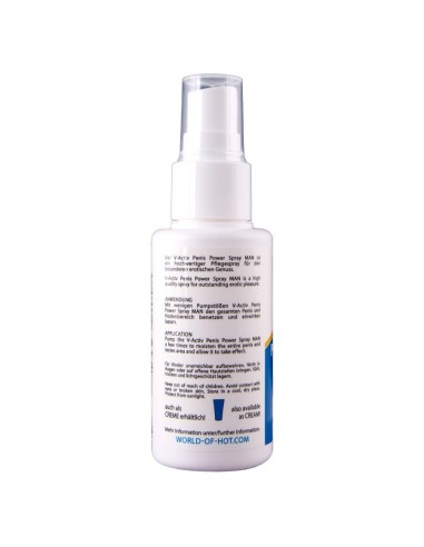 HOT V ACTIV PENIS POWER SPRAY PARA HOMBRE 50 ML