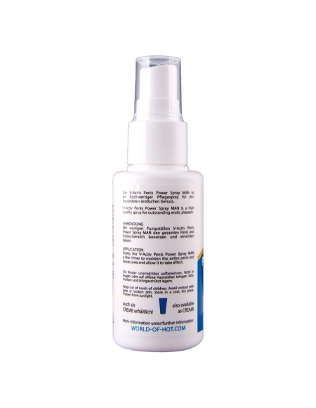 HOT V ACTIV PENIS POWER SPRAY PARA HOMBRE 50 ML