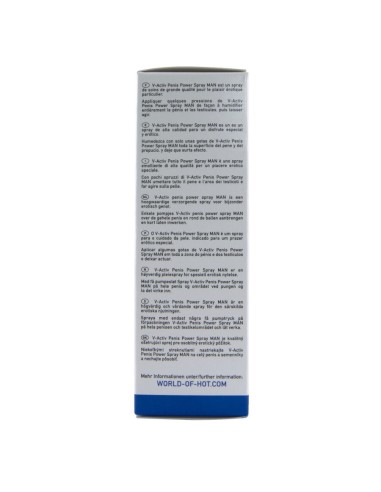HOT V ACTIV PENIS POWER SPRAY PARA HOMBRE 50 ML