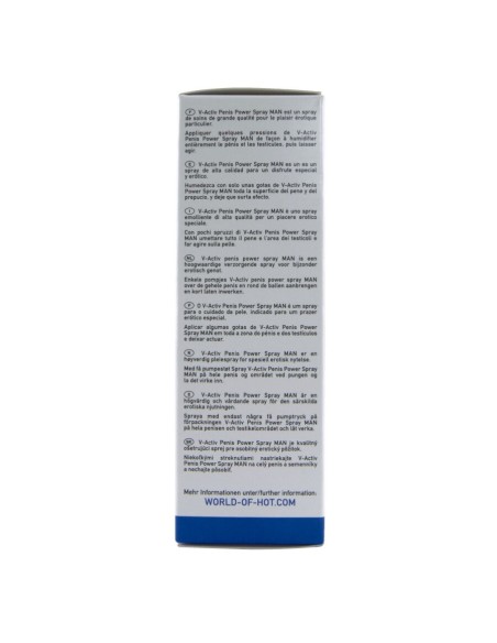 HOT V ACTIV PENIS POWER SPRAY PARA HOMBRE 50 ML
