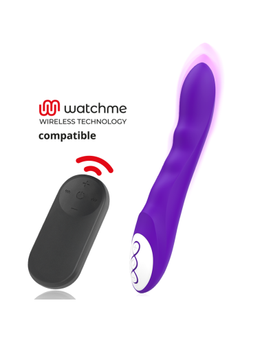GALATEA DANTE VIBRADOR LILA MANDO CONTROL REMOTO WATCHME