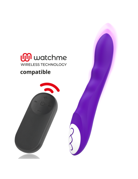 GALATEA DANTE VIBRADOR LILA MANDO CONTROL REMOTO WATCHME