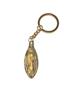 DIABLO PICANTE LLAVERO METAL LABIOS DORADO