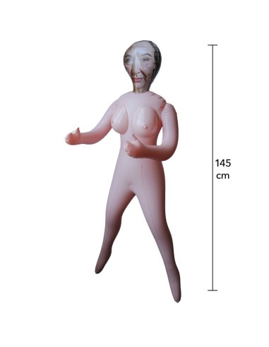 HIDDEN DESIRE HORNY GRANNY MUAECA INFLABLE 145 CM