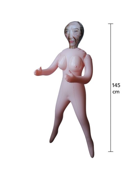 HIDDEN DESIRE HORNY GRANNY MUAECA INFLABLE 145 CM