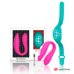 WEARWATCH VIBRADOR DUAL TECHNOLOGY WATCHME FUCSIA AGUA MARINA 2