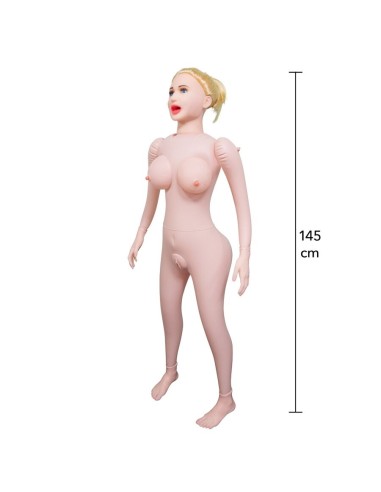 HIDDEN DESIRE LUSTY LOLA MUAECA INFLABLE 145 CM