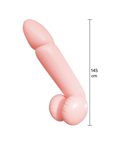 HIDDEN DESIRE GIANT WILLY PENE INFLABLE GIGANTE 145 CM