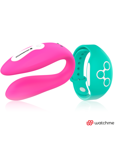 WEARWATCH VIBRADOR DUAL TECHNOLOGY WATCHME FUCSIA AGUA MARINA