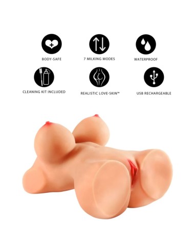 HIDDEN DESIRE HORNY MILKING BITCH TORSO MASTURBADOR FEMENINO 10 KG