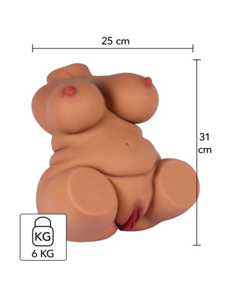 HIDDEN DESIRE FAT FUCK QUEEN TORSO MASTURBADOR FEMENINO 6 KG