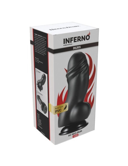 HIDDEN DESIRE INFERNO FAT BOYS DILDO 19 CM