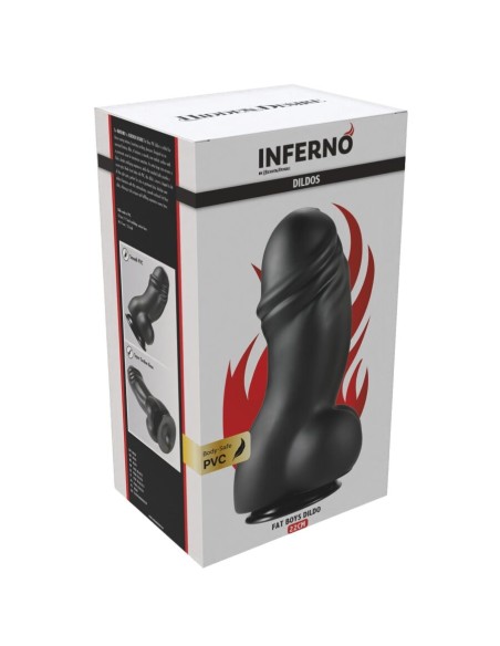 HIDDEN DESIRE INFERNO FAT BOYS DILDO 22 CM