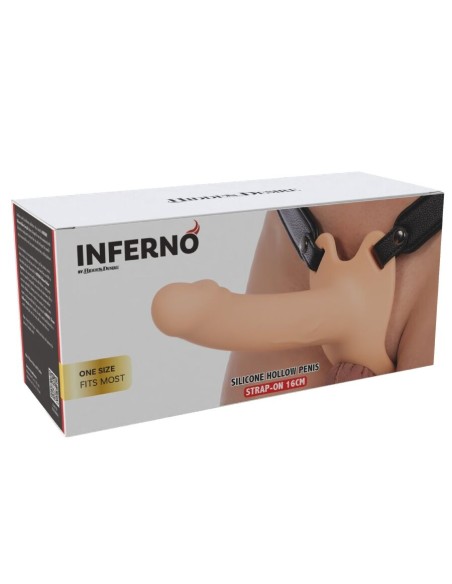 HIDDEN DESIRE INFERNO STRAP ON FUNDA PARA PENE 16 CM
