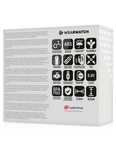 WEARWATCH VIBRADOR DUAL TECHNOLOGY WATCHME FUCSIA AZABACHE