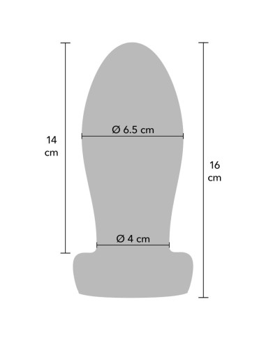 HIDDEN DESIRE EXTREME HEAVY ANAL STRETCHER PLUG L