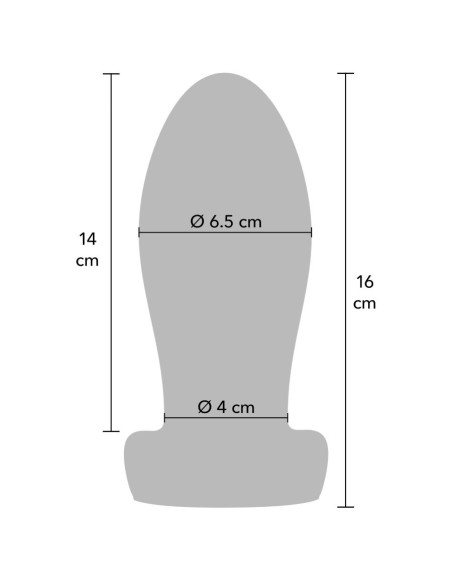HIDDEN DESIRE EXTREME HEAVY ANAL STRETCHER PLUG L