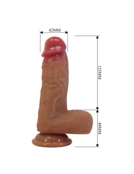 PRETTY LOVE CURTIS DILDO REALASTICO CON VENTOSA 173 CM A 42 CM