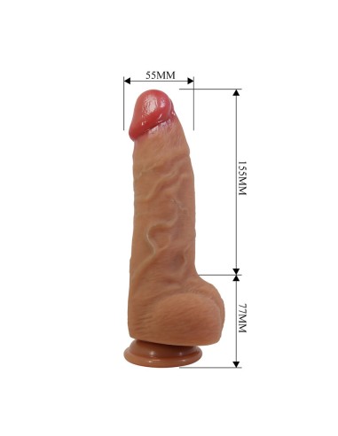 PRETTY LOVE NAJM DILDO REALASTICO CON VENTOSA 232 CM A 55 CM