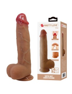 PRETTY LOVE ORTON DILDO REALASTICO CON VENTOSA 235 CM A 49 CM