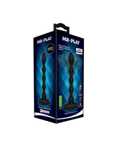 MR PLAY MASAJEADOR PLUG ANAL CON VIBRACIAN