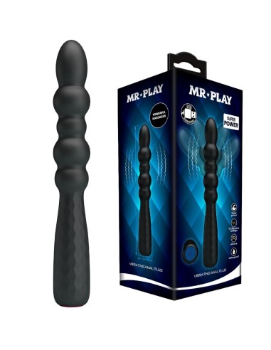MR PLAY PLUG ANAL FLEXIBLE CON VIBRACIAN
