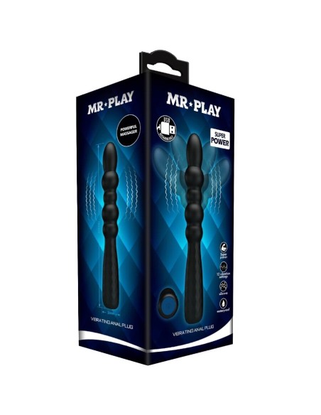 MR PLAY PLUG ANAL FLEXIBLE CON VIBRACIAN