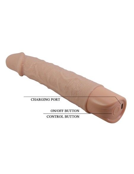 PRETTY LOVE LEANDER VIBRADOR REALASTICO FLEXIBLE