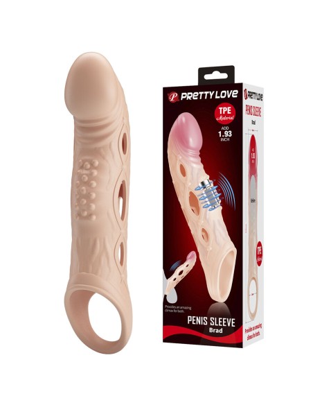 PRETTY LOVE BRAD FUNDA PARA PENE CON VIBRACIAN