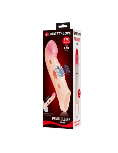 PRETTY LOVE BRAD FUNDA PARA PENE CON VIBRACIAN