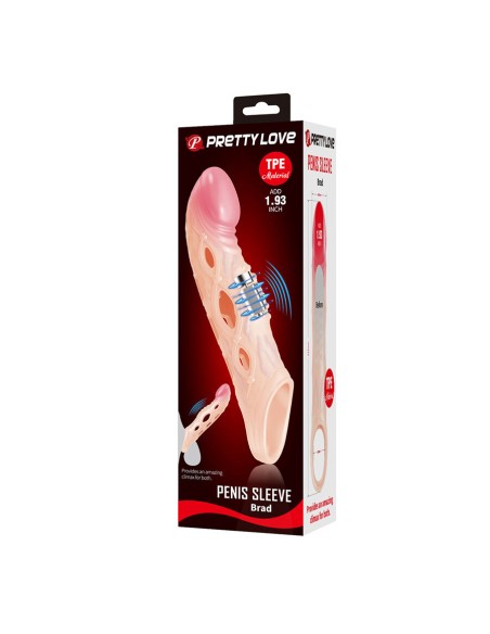 PRETTY LOVE BRAD FUNDA PARA PENE CON VIBRACIAN