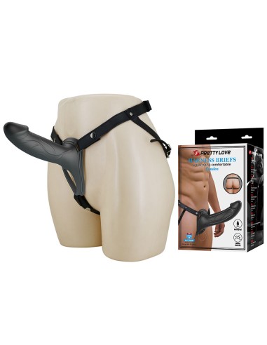 PRETTY LOVE LANDON STRAP ON CON VIBRACIAN NEGRO