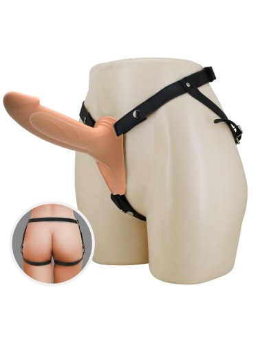 PRETTY LOVE LANDON STRAP ON CON VIBRACIAN CLARO