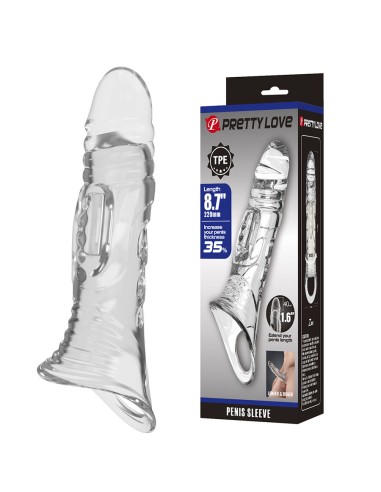 PRETTY LOVE FUNDA PARA PENE TRANSPARENTE