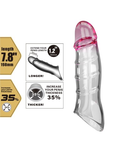 PRETTY LOVE DARNELL FUNDA PARA PENE EFECTO TRANSPARENTE