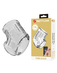 PRETTY LOVE FUNDA CORTA PARA PENE TRANSAPARENTE