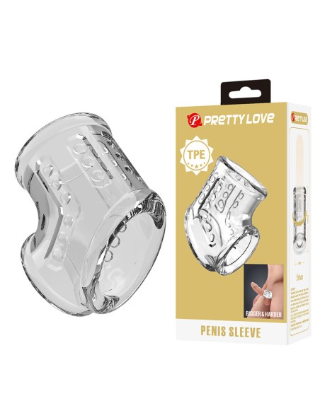 PRETTY LOVE FUNDA CORTA PARA PENE TRANSAPARENTE
