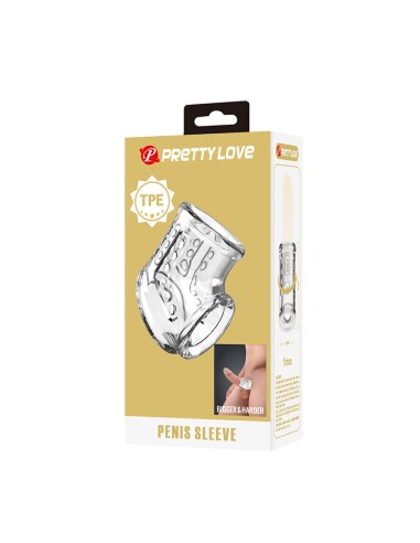 PRETTY LOVE FUNDA CORTA PARA PENE TRANSAPARENTE