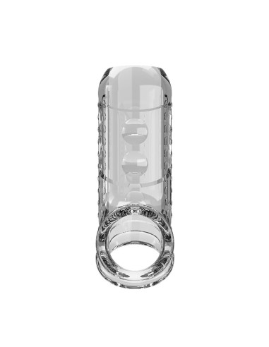 PRETTY LOVE FUNDA PARA PENE TEXTURIZADA TRANSPARENTE