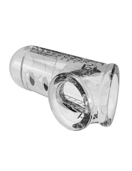 PRETTY LOVE FUNDA PARA PENE TEXTURIZADA TRANSPARENTE